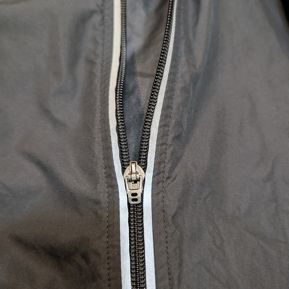 VTG Nike Track Jacket Clima Fit Black Full Zip Women's S - Picture 6 of 9